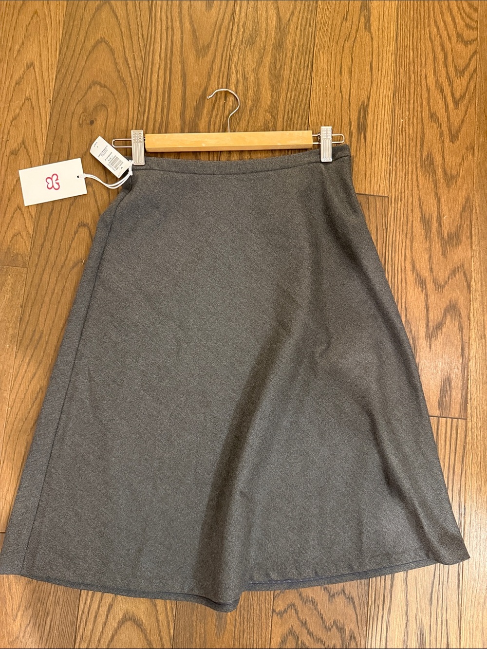 Aritzia brand new Gray A-Line Skirt size 0